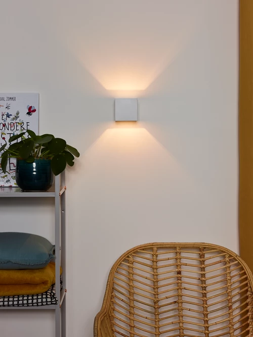 Lucide DEVI - Applique murale - 1xG9 - Blanc - ambiance 1